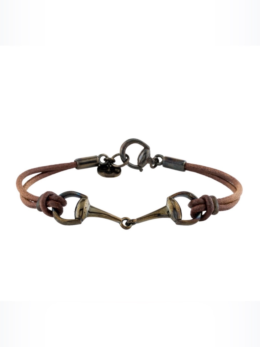 Gucci Horsebit Leather Bracelet Made in Italy
